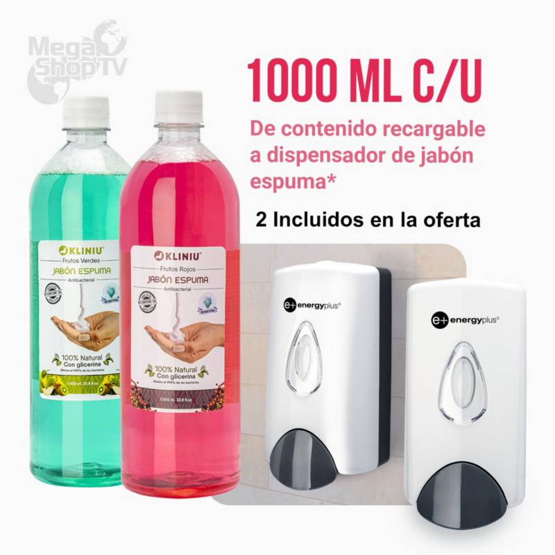 Dosificador de jabón líquido Energy Plus