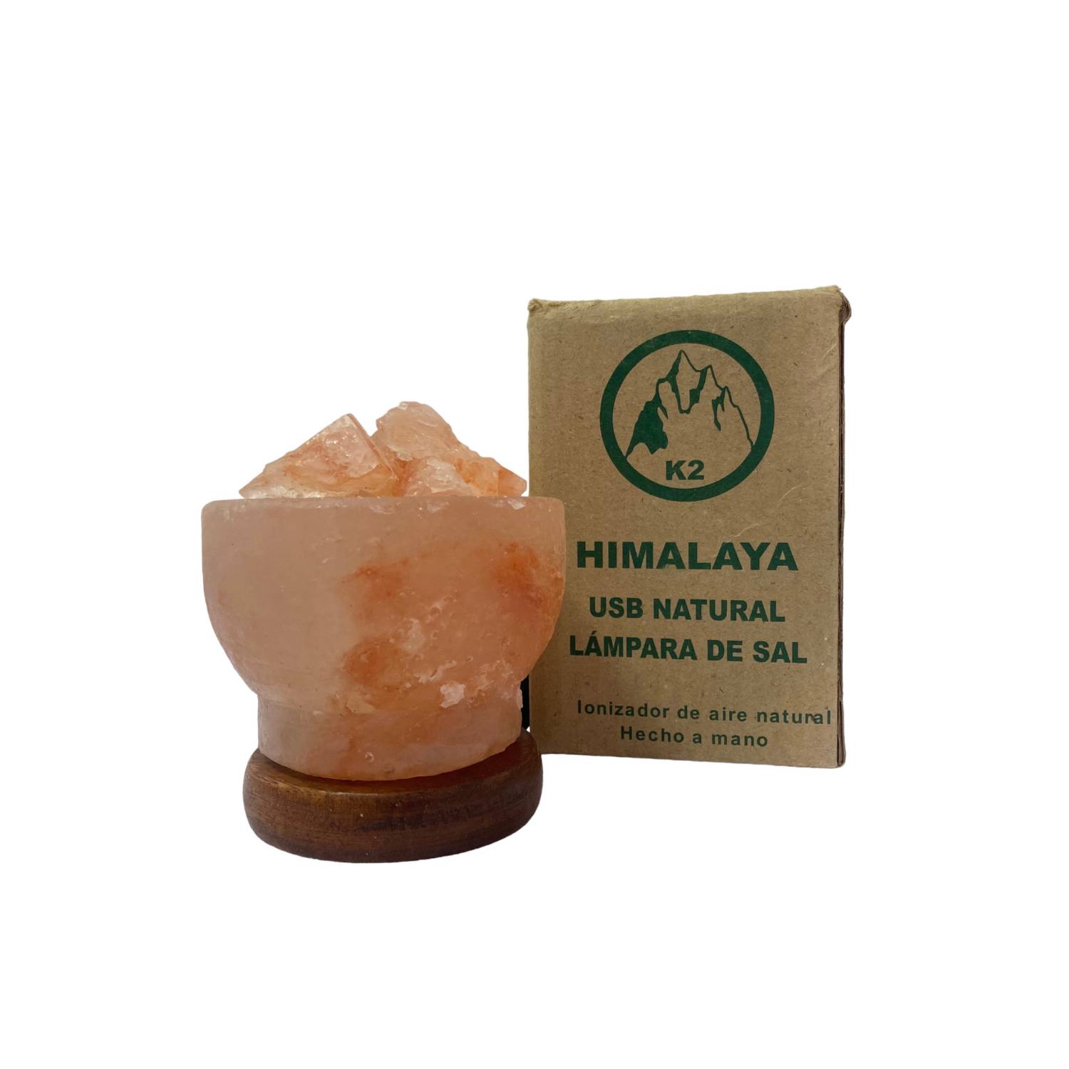Venta online y en tienda de lámpara de Sal del Himalaya USB.