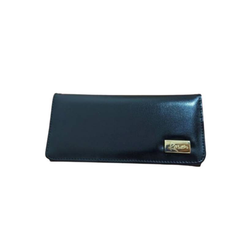 Billetera de mujer dama color negro ROSE