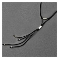 IPANU - Collar tipo corbatín en cueros –medida 50 cm
