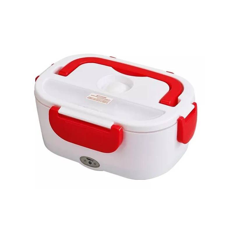 Lonchera electrica porta comidas lunch box rojo GENERICO