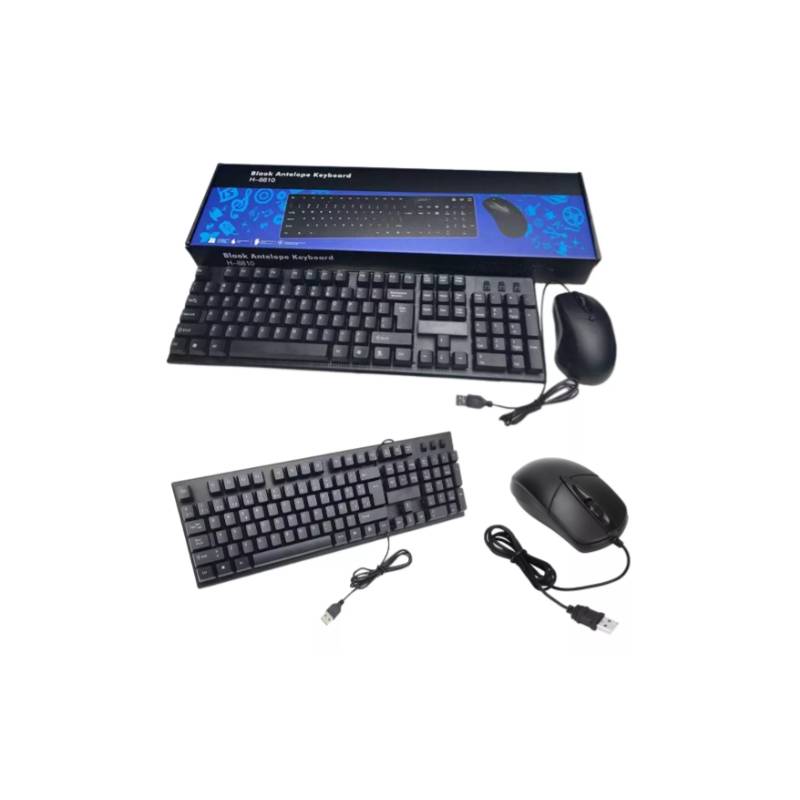 COMBO TECLADO + MOUSE USB ESPAÑOL MOD: H8810, Sin Marca en Colombia desde  $36.890