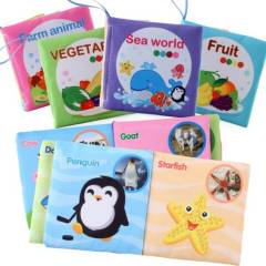 GENERICO - Libros Para Bebes Aprender Y Leer Numeros En Ingles Tela Pro
