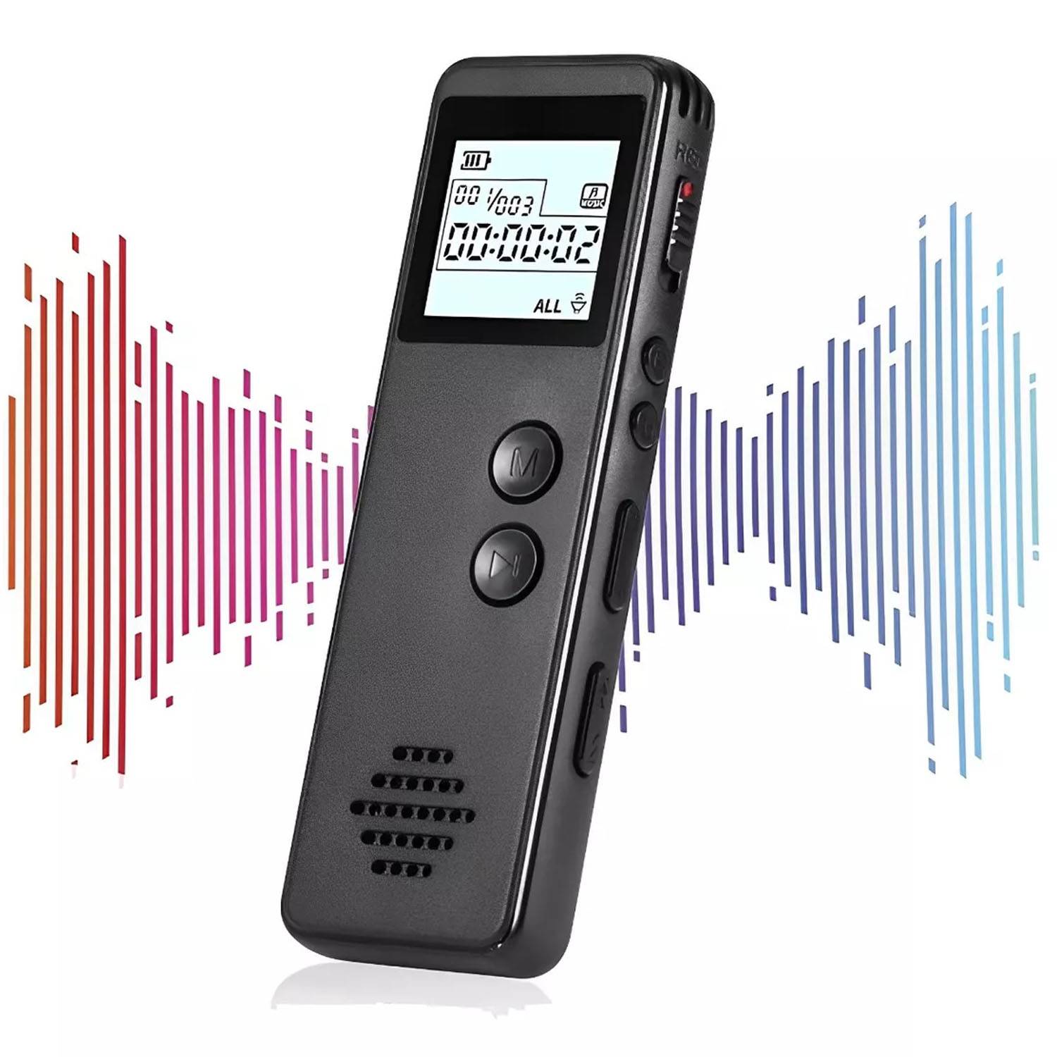 32gb grabadora de voz profesional Mini grabación dictáfono Micro Audio  Sonido Digital