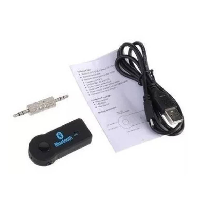 Adaptador De Audio Bluetooth Usb A Cable 35mm Jack JDY