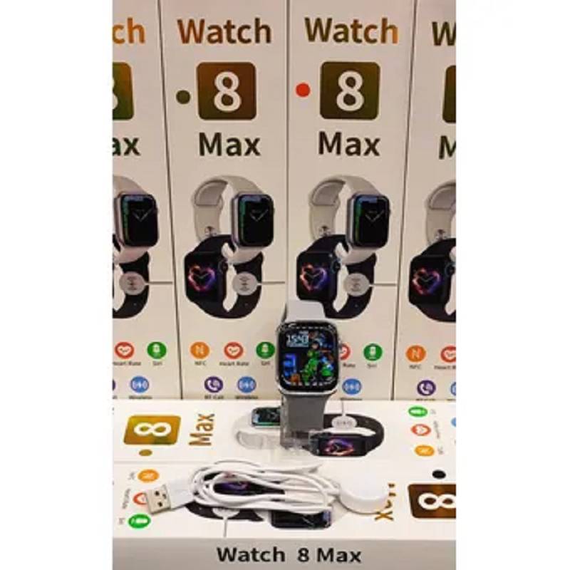 Reloj inteligente 8 Max Smartwatch NFC Táctil Pantalla Completa GENERICO