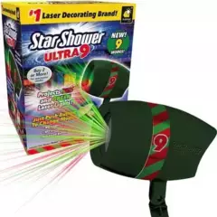 GENERICO - Proyector Luces Star Shower Ultra Laser Exteriores Navidad