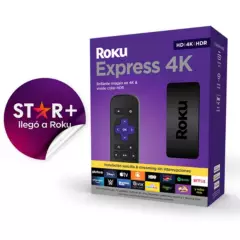 ROKU - Reproductor Roku Express 4K Dispositivo Streaming Smart TV