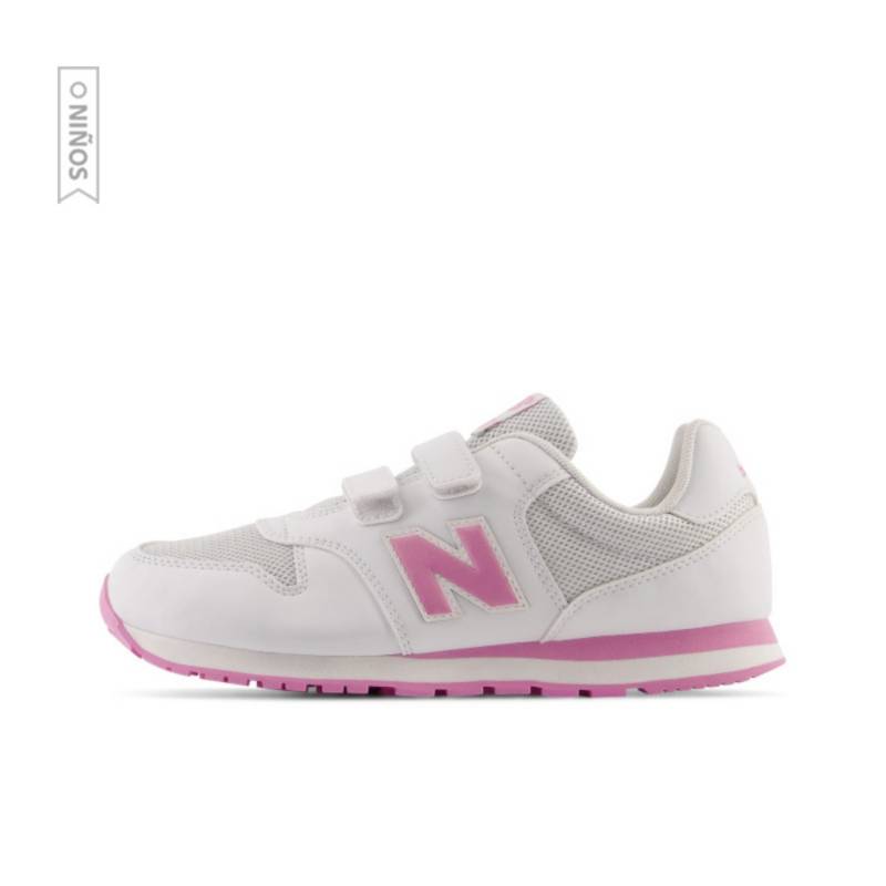 New balance shop niña velcro gris