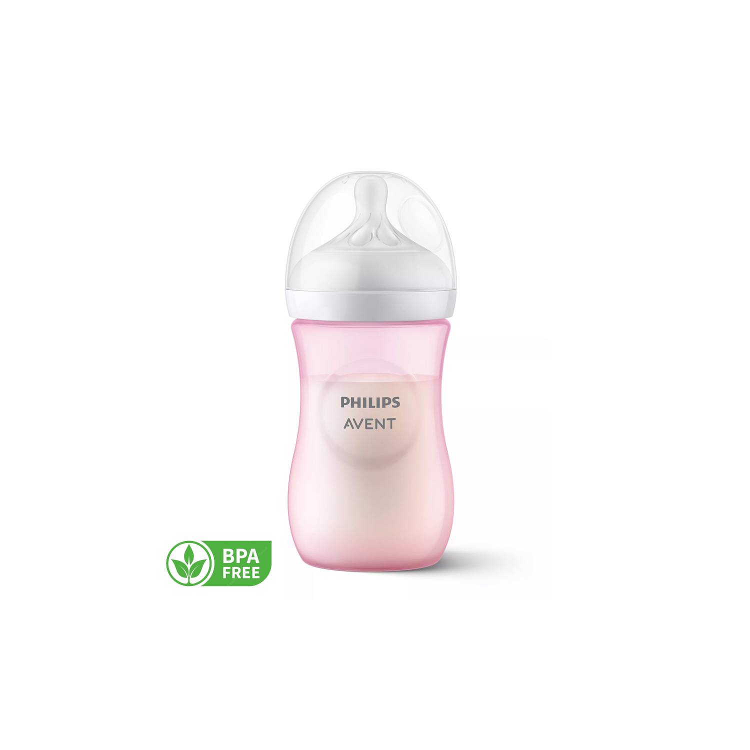 Biberón Natural Philips AVENT, Rosado