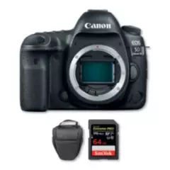 CANON - Canon 5D Mark IV 4K Sólo Cuerpo  Memoria 64Gb de 200Mbs  Bolso