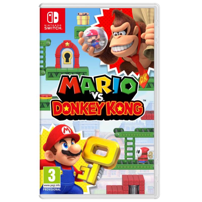 Playasia Switch Mario Vs Donkey Kong Transparente
