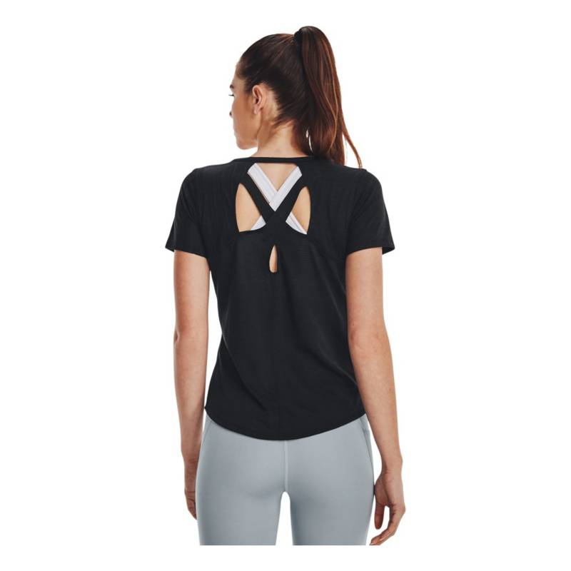 Camiseta Negro Mujer STREAKER DECO DIAMON 1376814-001-N11 UNDER