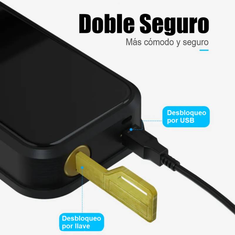 Cerradura Digital Wi-Fi desbloqueo por huella/codigo/llave/app