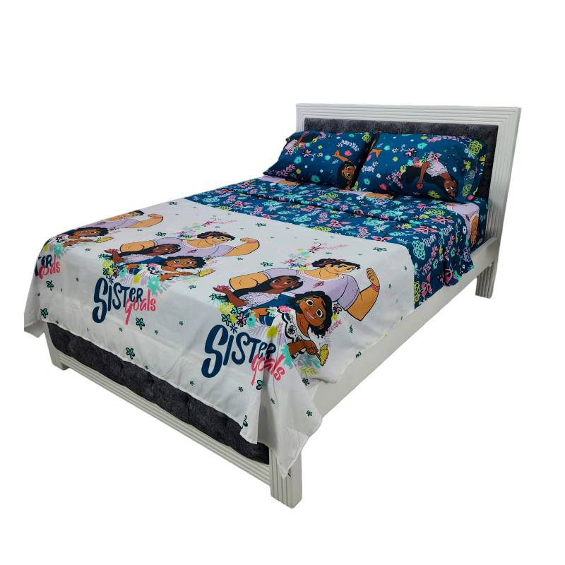 Juego De Sábanas Cama Sencilla 100X190cm Hogareto Ne