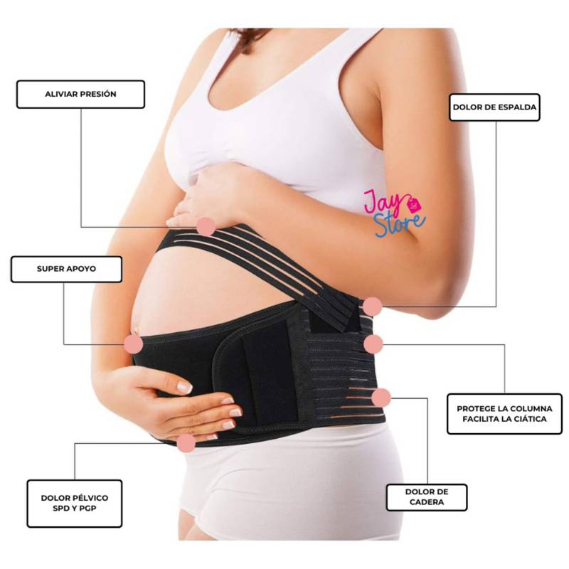 Faja Materna Prenatal Durante Embarazo Soporte Abdomen Panza