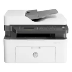 HP - Impresora Multifunción Hp Laserjet 137fnw Wifi Blanca Negra