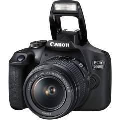 CANON - Canon t7  2000d lente 18-55mm f35-56 iii