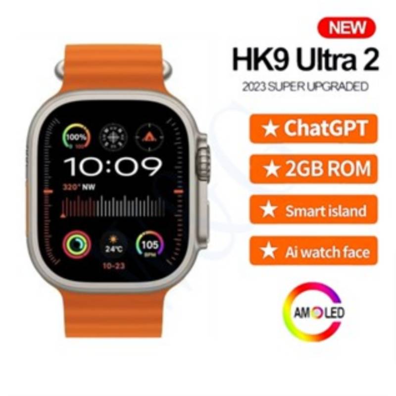 Reloj Inteligente HK9 Ultra 2 Smartwatch AMOLED 2,12 49mm