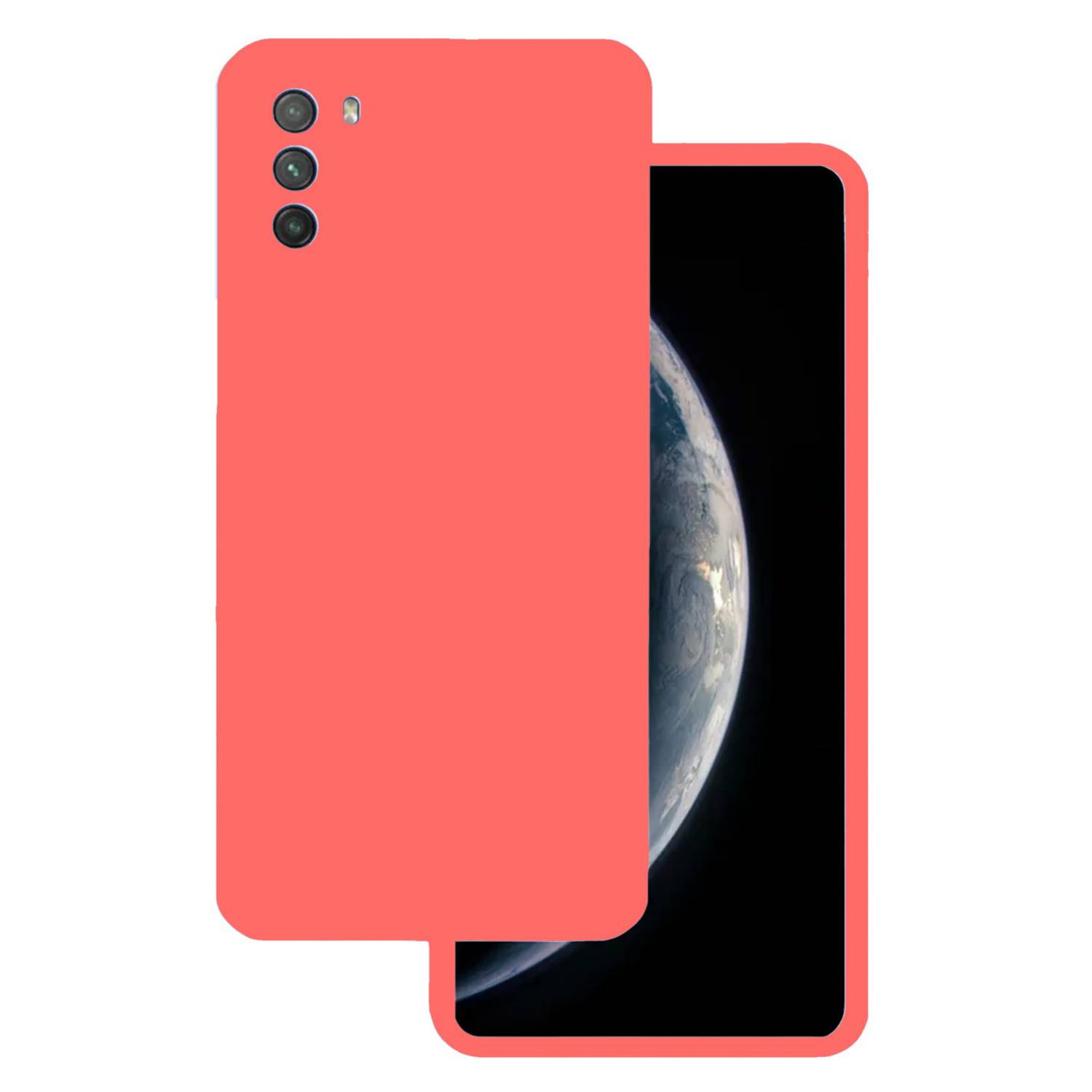 Carcasa COOL para Xiaomi Redmi Note 9 Cover Salmón