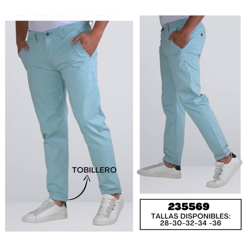 GENÉRICO Pantalón Clásico para hombre. Talla 32 –