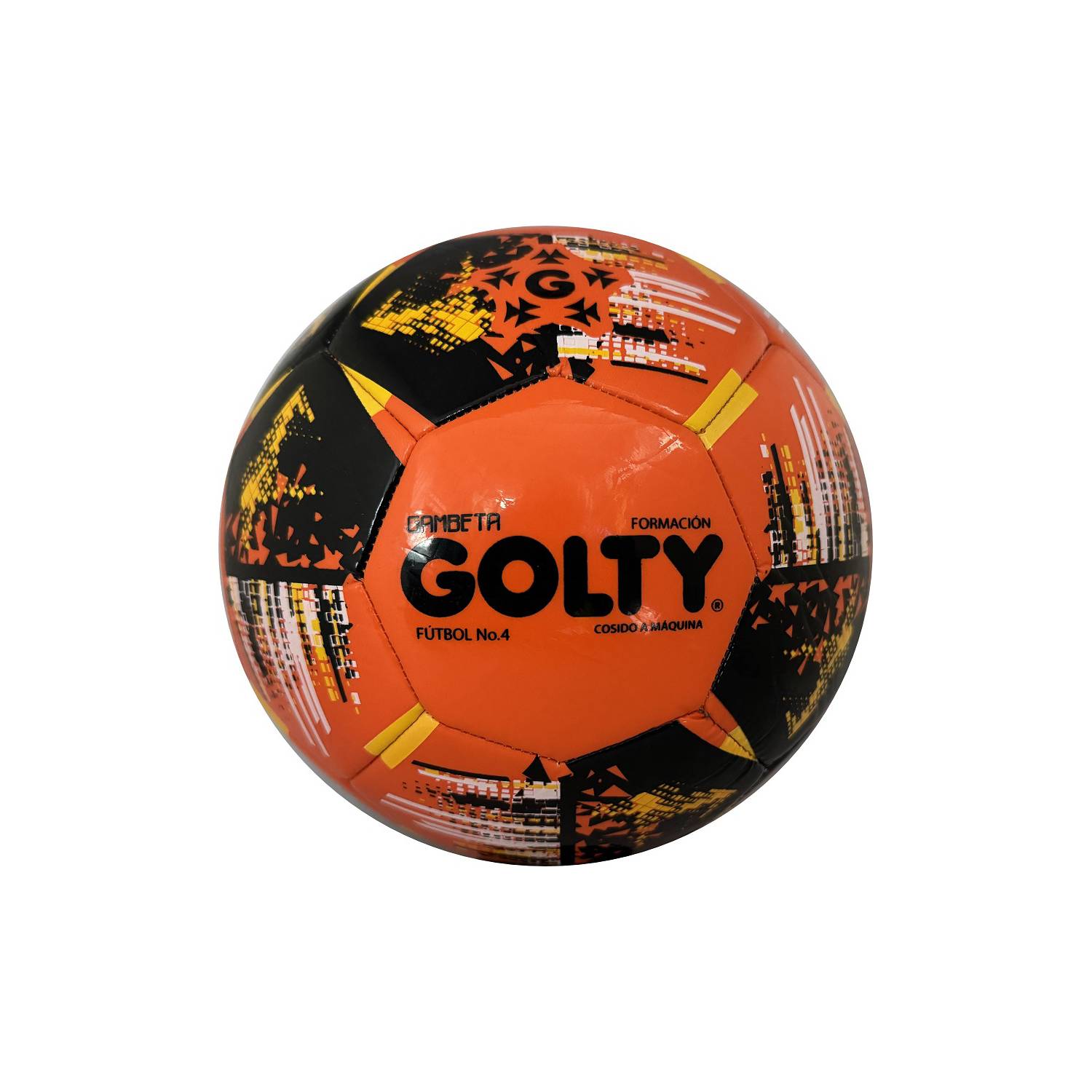 Balon futbol fundamentacion Golty gambeta II N3 naranja - Home Sentry