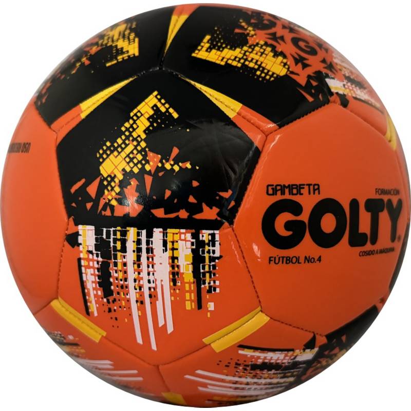 Balon futbol fundamentacion Golty gambeta II N3 naranja - Home Sentry