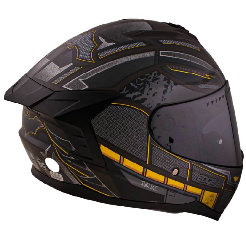 Casco Integral Moto Edge Dc Flash Certificado Motos.shop