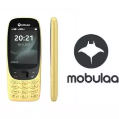 MOBULA - Celular flecha mobulaa m1702 dual sim amarillo