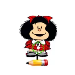 GENERICO - Reloj de Pared De Mafalda Imagen Digital y Madera MDF