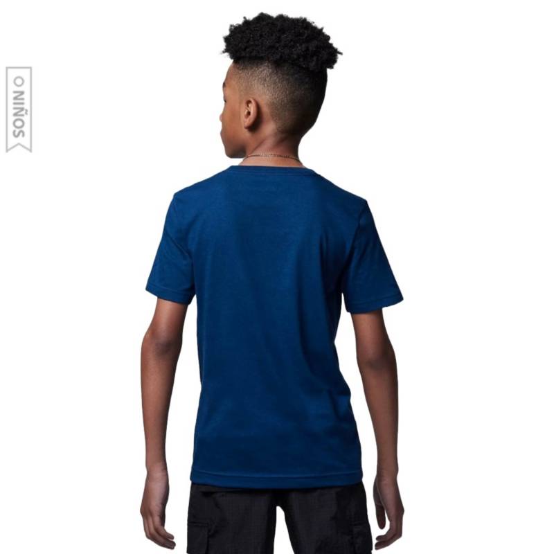 Camiseta Jordan Flight Mvp Niños-Azul NIKE