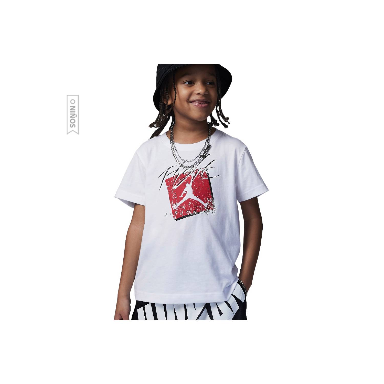  Jordan Camiseta Jordan Dunk Fade para bebé niño (niño), Blanco  : Ropa, Zapatos y Joyería