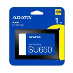 ADATA - Disco Estado Solido SSD Adata ASU650SS-1TT-R 1TB SSD