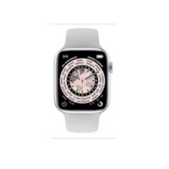 GENERICO - Smartwatch Genérica T500 154 caja plateada malla blanca