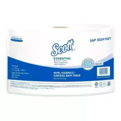 SCOTT - Papel Higienico Rollo Scott Essential,1h-250mtsx2uds