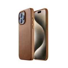 EPIPHONE - Estuche Leather Case Magsfe Compatible con iPhone 15 Pro max