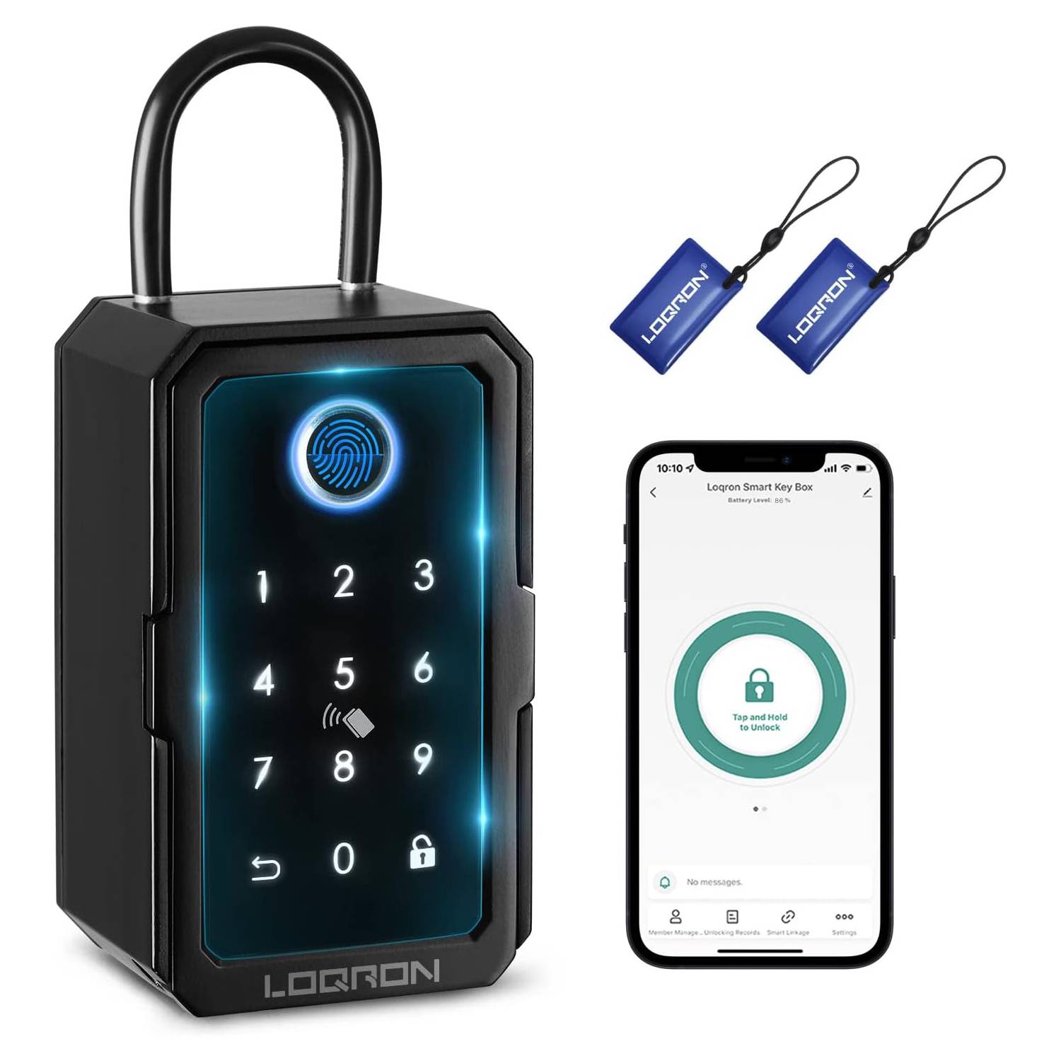 Caja de seguridad para llaves Bluetooth®, Master Lock