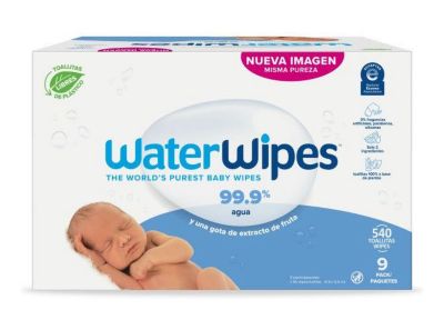 OKOLO Pañitos Húmedos Ecológicos WaterWipes, desde $218 cada Toallita  Biodegradable