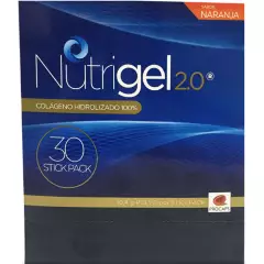 NUTRIGEL - Nutrigel 2.0 Sabor Naranja X 30 Stickpack