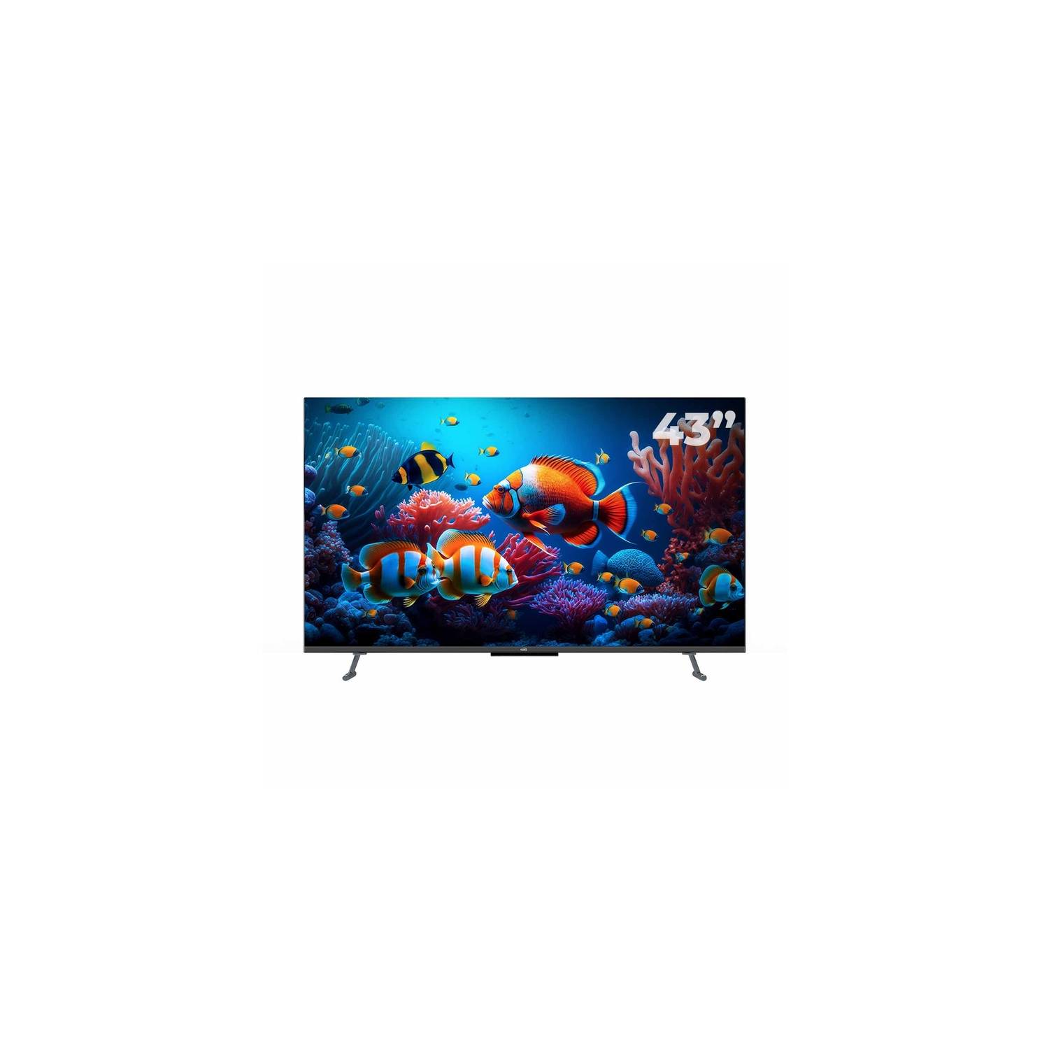 TV KALLEY 43 Pulgadas 4K-UHD QLED Smart TV Google - BG Inversiones