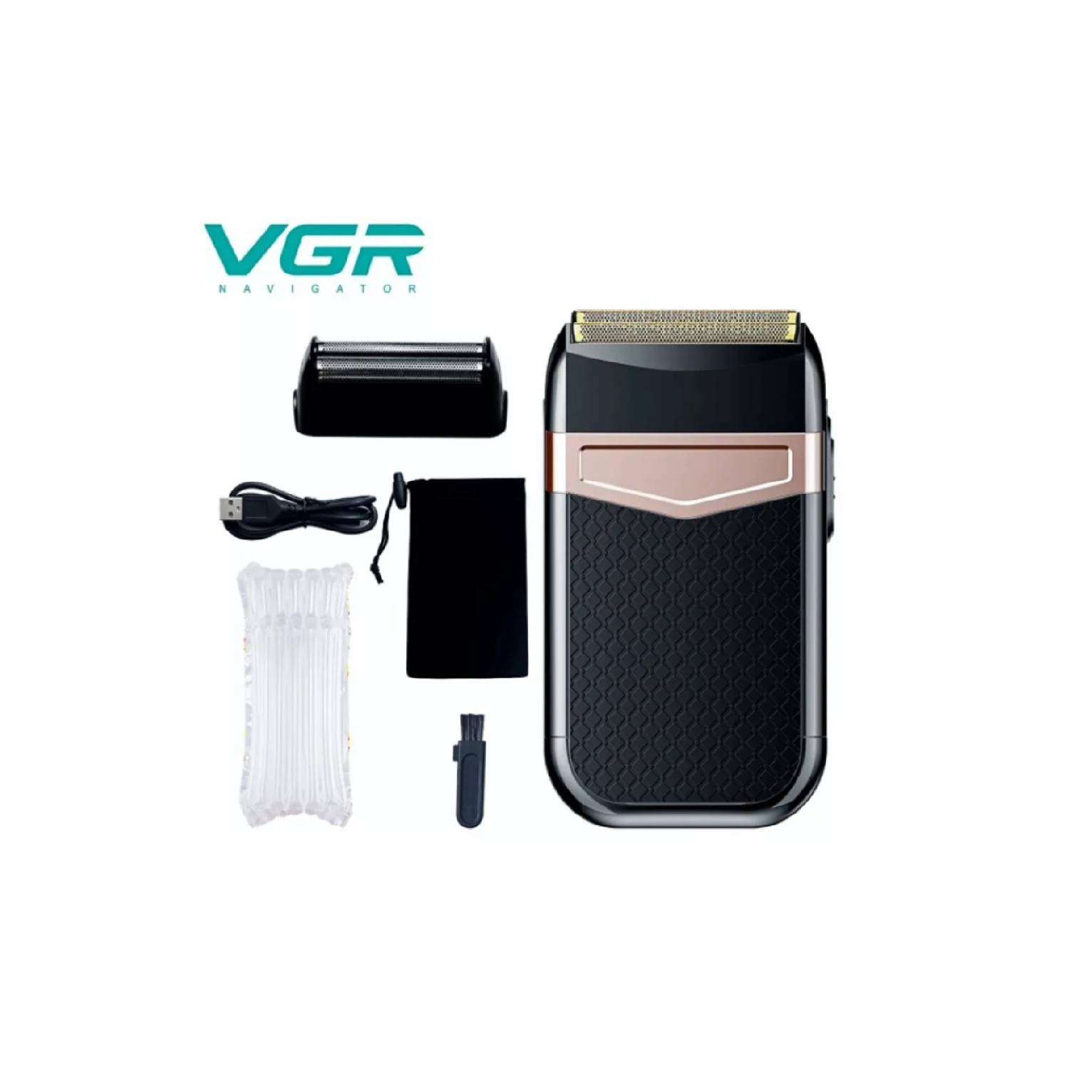 Barbera Afeitadora Electrica Vgr V-332 Recargable Usb – Insanto