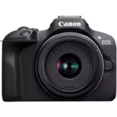 CANON - Cámara sin espejo Canon EOS R100 con lente 18-45 mm