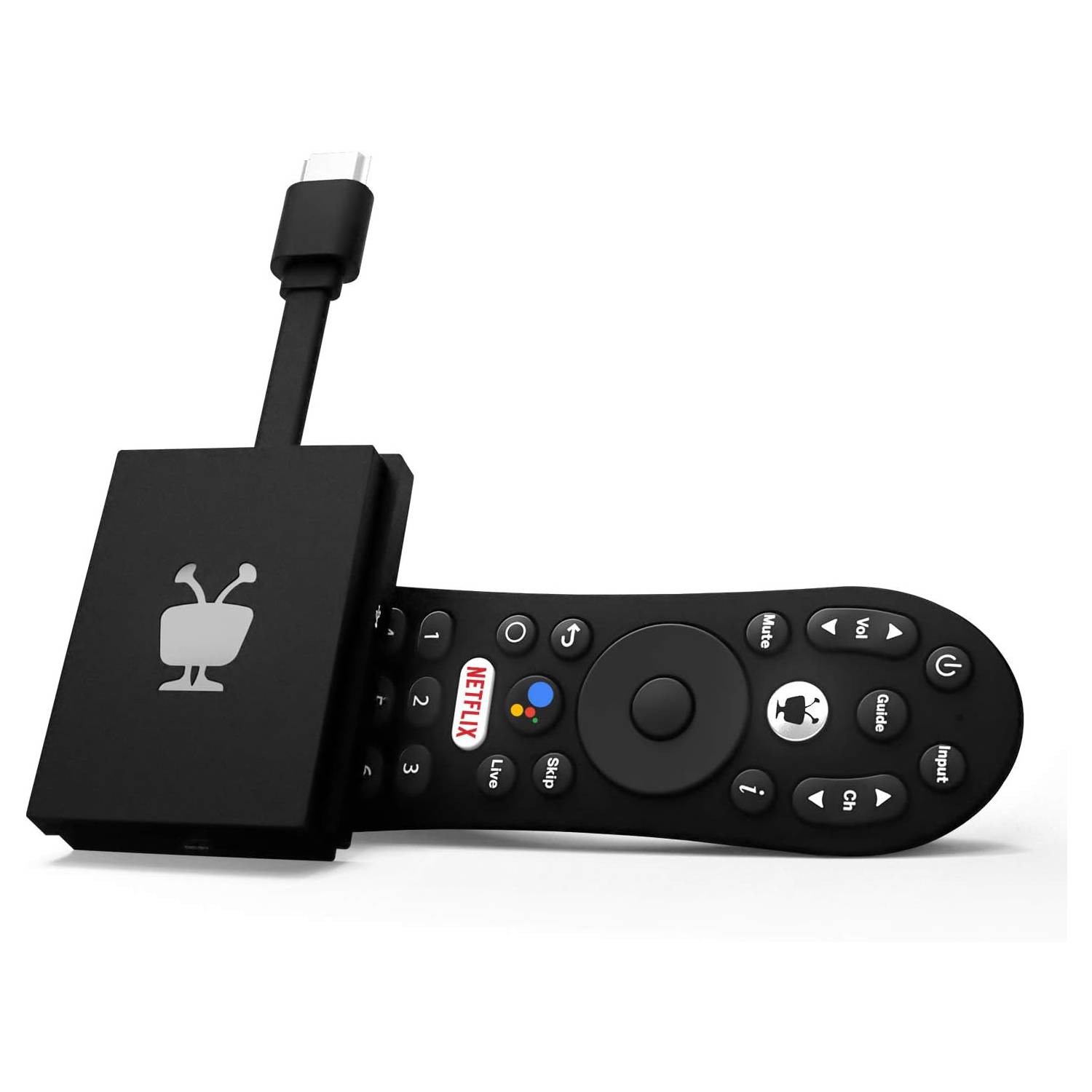 Receptor tdt tv android 4k con asistente de voz google dvb-t2