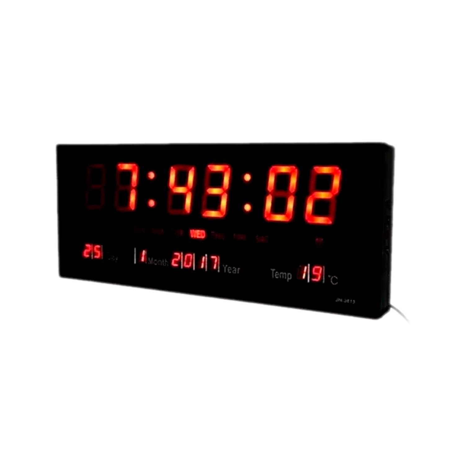 Reloj Pared Digital Kadio Termometro Timer Alarma Calendario