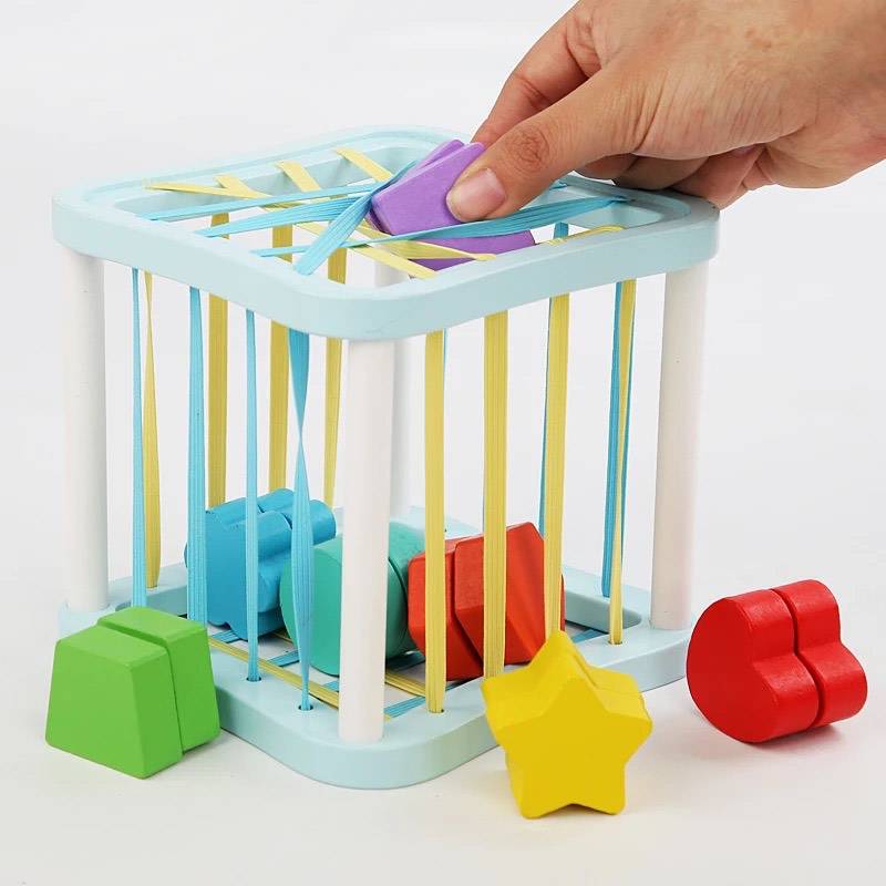 Cubo sensorial sonajero bebe GENERICO