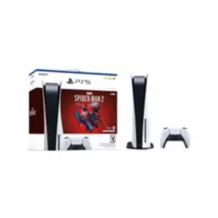 SONY - Consola PlayStation PS5 Spider-Man 2 825GB con 1 control Dualsense