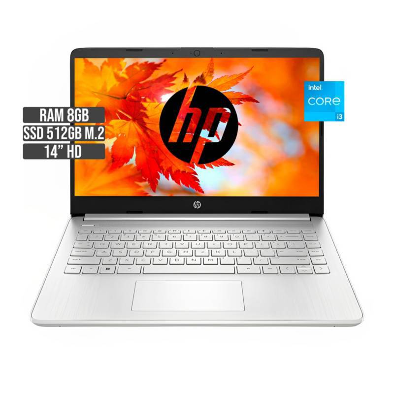 Portatil Hp 14 Intel Core I3 1115g4 Ram 16gb Ssd 512gb 14 Hd Win10 Home Hp 3408