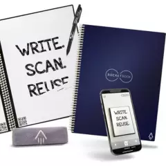 ROCKET - Cuaderno Inteligente Reutilizable RocketBook Core Carta Azul