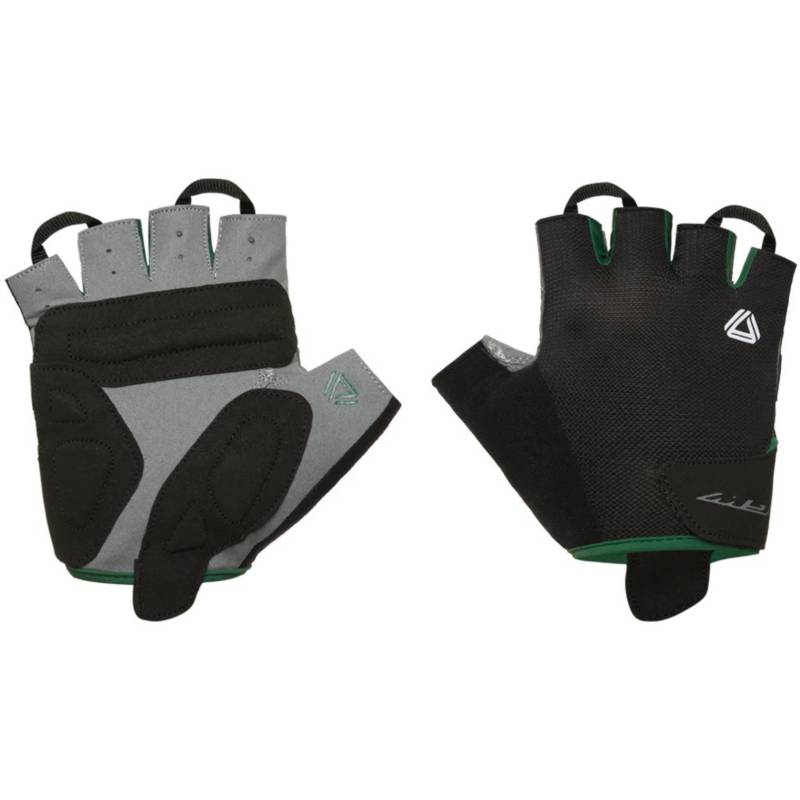 Guantes Ciclismo Cortos GW Pro Man Negro Verde GW falabella