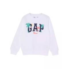 GAP - Buzo Gap Logo SweatShirt Color Blanco Talla Xs